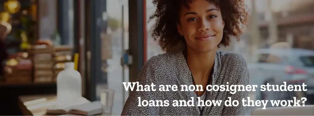 What are non-cosigner student loans and how do they work?