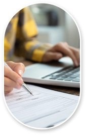 Graduate studying reviewing FAFSA requirements checklist